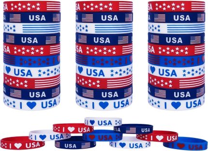 Flag Waving Stickers, UV Resistant American Flag Stickers And Decals